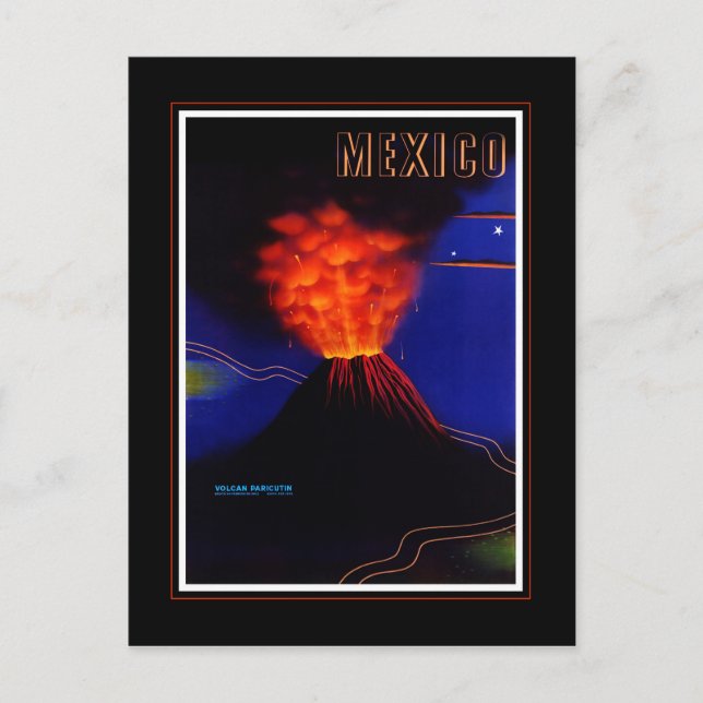 Cartão Postal Cartão-postal do México (Frente)