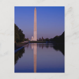 Cartão Postal Cartão-postal do Monumento de Washington
