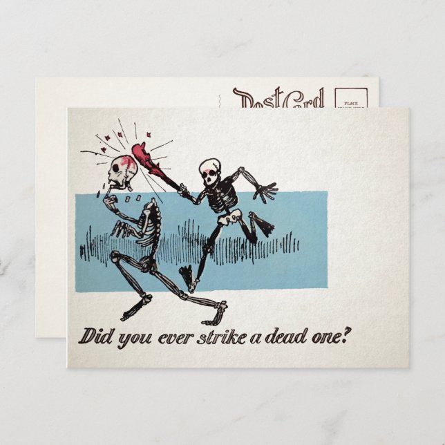 Cartão Postal Cartão-postal do Morto Um Vitoriano (Frente/Verso)