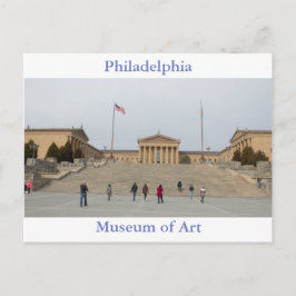 Cartão Postal Cartão-postal do Museu de Arte da Filadélfia