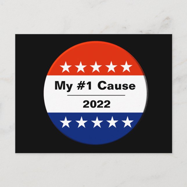 Cartão Postal Cartão-postal do My Election Issue 2022 (Frente)