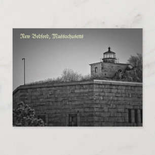 Cartão Postal Cartão-postal do New Bedford Fort Taber