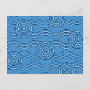 Cartão Postal Cartão-postal do Oceano Australiano Dreamtime Riv