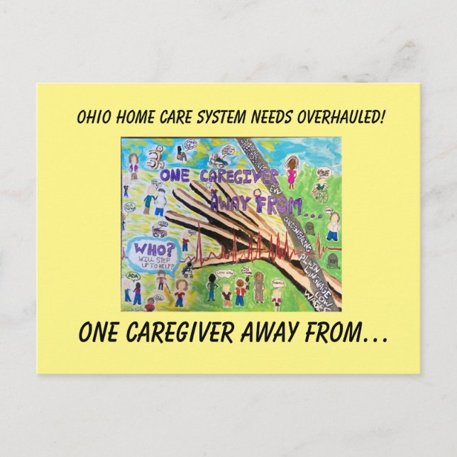 Cartão Postal Cartão-postal do Ohio Home Care precisa de revisão (Frente)