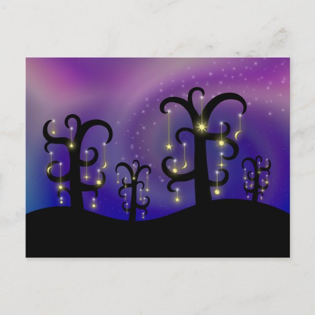 Cartão Postal Cartão-postal do Orchard of Stars (Frente)