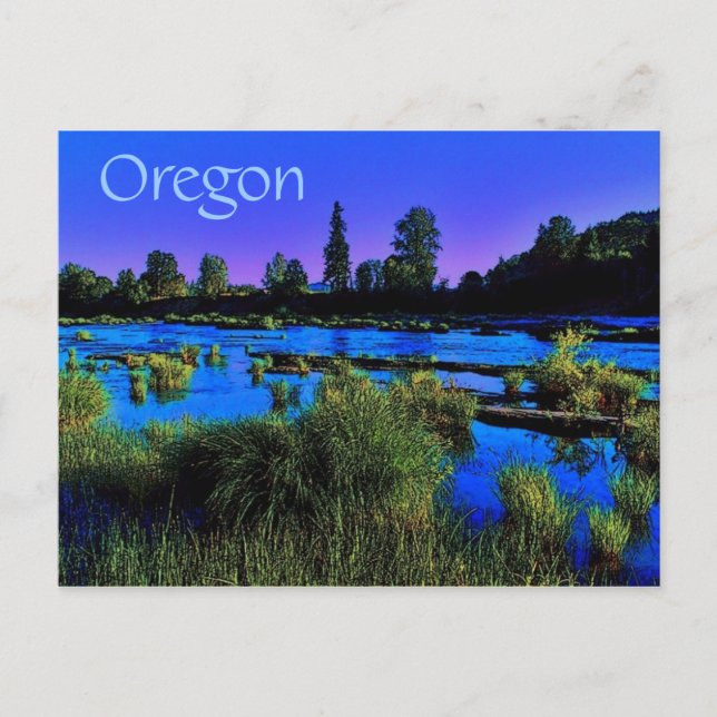 Cartão Postal Cartão-postal do Oregon (Frente)