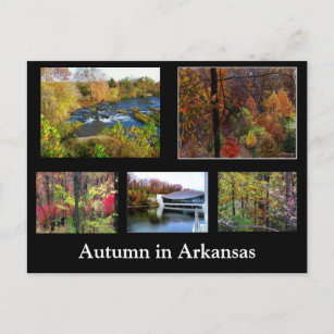 Cartão Postal Cartão-postal do outono em Arkansas