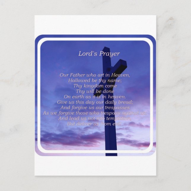 Cartão Postal Cartão-postal do Pai (Frente)