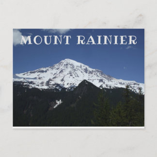 Cartão Postal Cartão-postal do Parque Nacional Monte Rainier