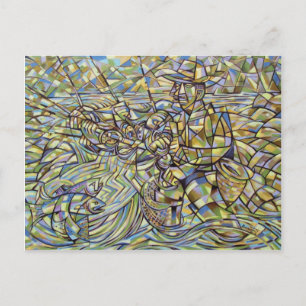 Cartão Postal Cartão-postal do pescador