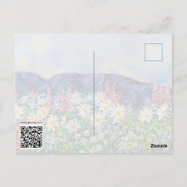 Cartão Postal Cartão-postal do Pintinho do Alaska (Verso)