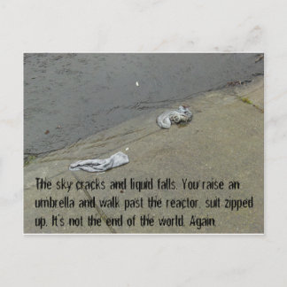 Cartão Postal Cartão-postal do Posto Apocalypse #2 Rainpocalypse