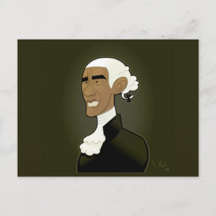 Cartão Postal Cartão-postal do Presidente Obama