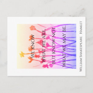 Cartão Postal Cartão-postal do que podemos ser (Hamlet)