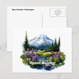 Cartão Postal Cartão-postal do Rainier