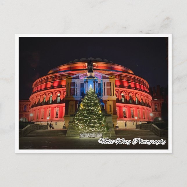 Cartão Postal Cartão-postal do Royal Albert Hall (Frente)
