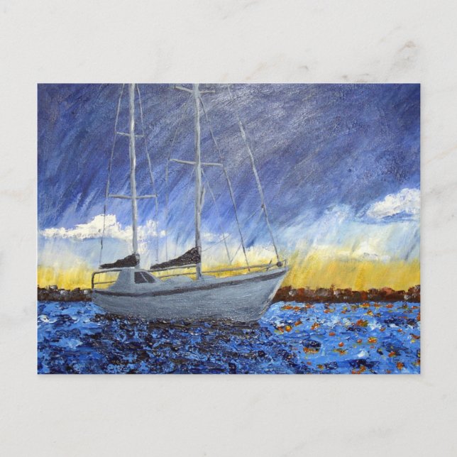 Cartão Postal Cartão-postal do Sea's Lullaby (Frente)