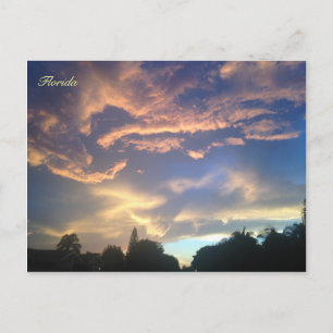 Cartão Postal Cartão-postal do Skies Brilhante