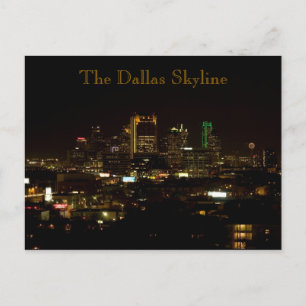 Cartão Postal Cartão-postal do Skyline Dallas