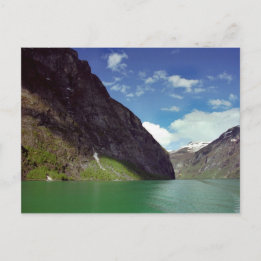 Cartão Postal Cartão-postal do Sonho de Emerald Fjord