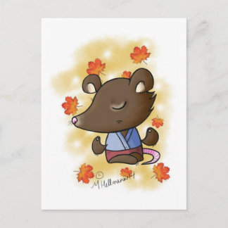 Cartão Postal Cartão-postal do Splinter Mestre TMNT