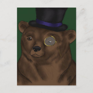 Cartão Postal Cartão-postal do Sr. Urso