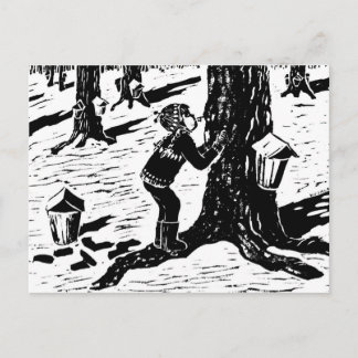 Cartão Postal Cartão-postal do Sweet Sap