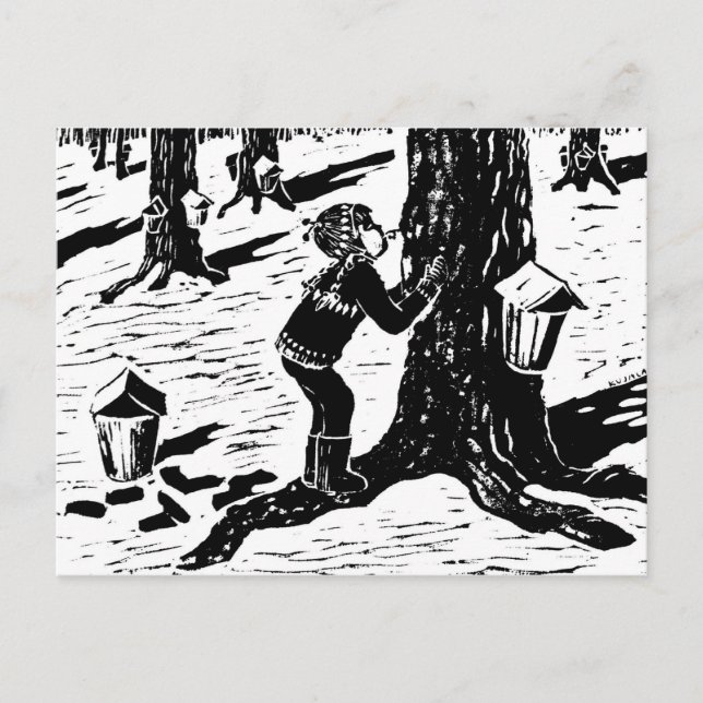 Cartão Postal Cartão-postal do Sweet Sap (Frente)