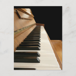 Cartão Postal Cartão-postal do teclado Piano