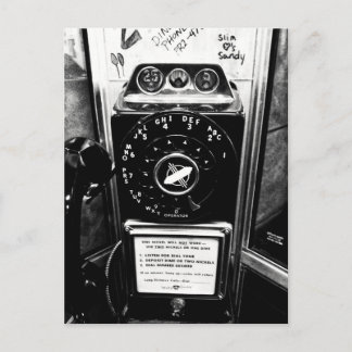 Cartão Postal Cartão-postal do telefone Vintage