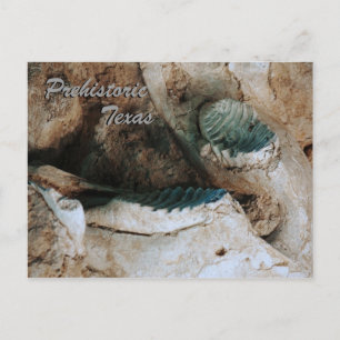 Cartão Postal Cartão-postal do Texas pré-histórico