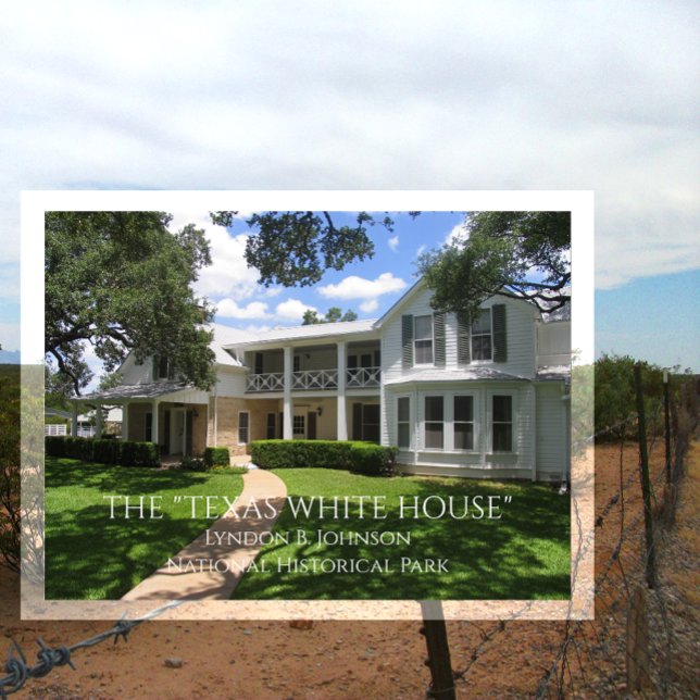 Cartão Postal Cartão-postal do Texas White House, Lyndon B. John (Criador carregado)