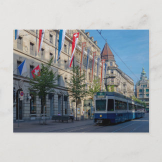 Cartão Postal Cartão-postal do Tram Zurich