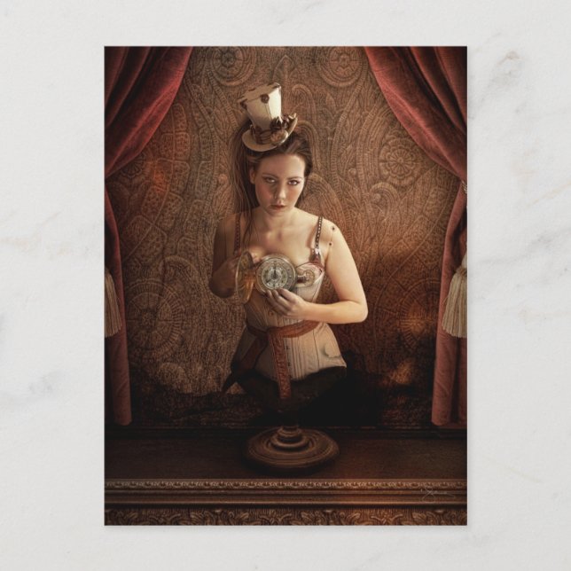 Cartão Postal Cartão-postal do Usher de Intermissão (Frente)