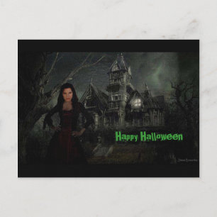 Cartão Postal Cartão-postal do Vamp Halloween