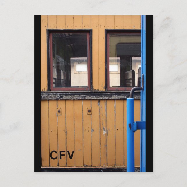 Cartão Postal Cartão-postal do velho comboio a vapor Le Mastrou  (Frente)