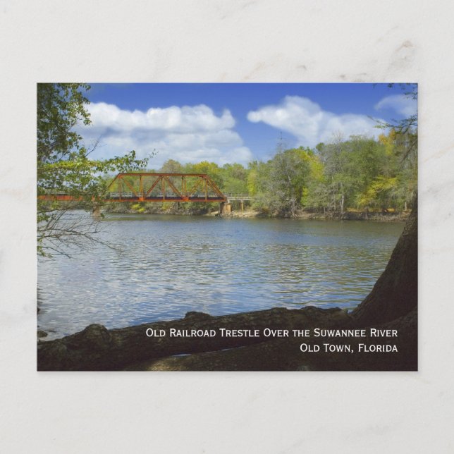 Cartão Postal Cartão-postal do velho comboio ferroviário (Frente)