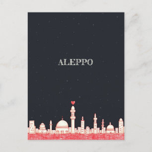 Cartão Postal Cartão-postal do Viagem Aleppo Syria