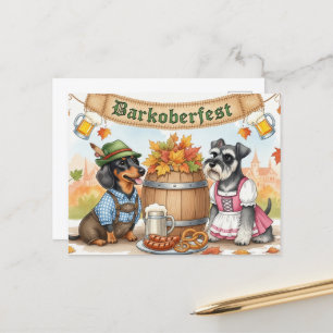 Cartão Postal Cartão-postal do Vintage Oktoberfest