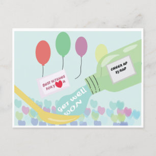 Cartão Postal Cartão-postal do Xarope em breve