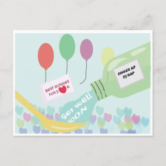 Cartão Postal Cartão-postal do Xarope em breve