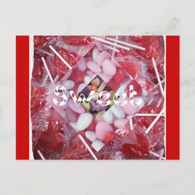 Cartão Postal Cartão-postal doce (Frente)