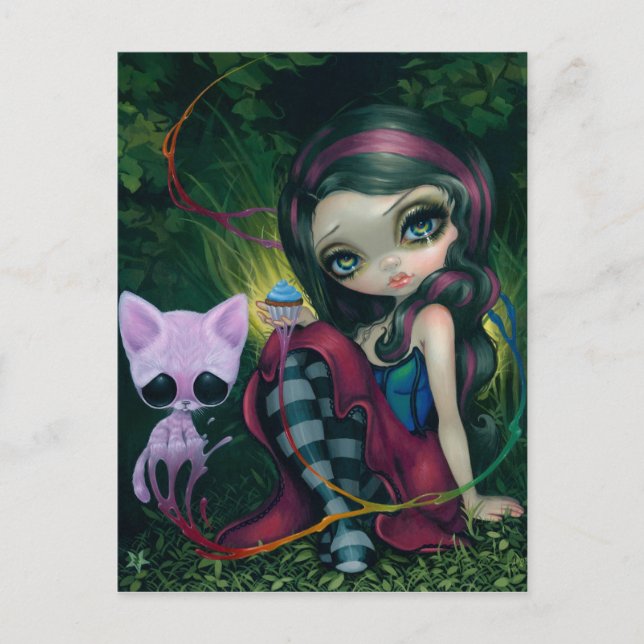 Cartão Postal Cartão-postal "Doces Sonhadores" (Frente)