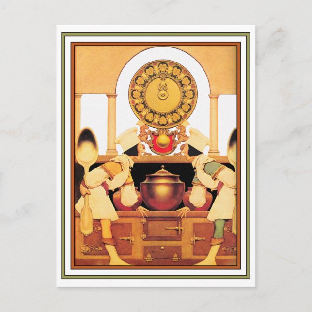 Cartão Postal Cartão-postal: Dois Cozinheiros de Pataria - Maxfi (Frente)