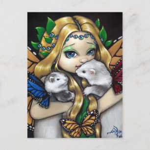 Cartão Postal Cartão-postal "Dois Furões Fae"