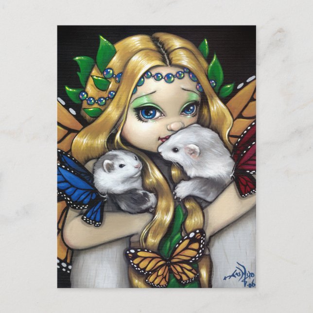 Cartão Postal Cartão-postal "Dois Furões Fae" (Frente)