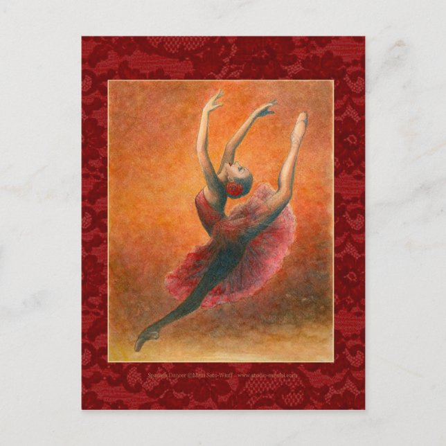 Cartão Postal Cartão-postal Don Quixote (Kitri) (Frente)