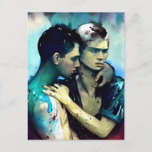 Cartão Postal Cartão-postal dos amantes