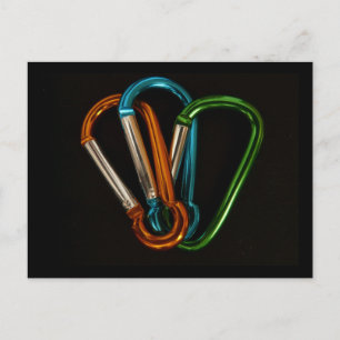 Cartão Postal Cartão-postal dos Carabiners de Escalada de Rock