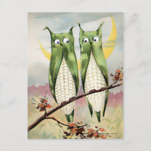 Cartão Postal Cartão-postal dos Corn Owls Vitorianos